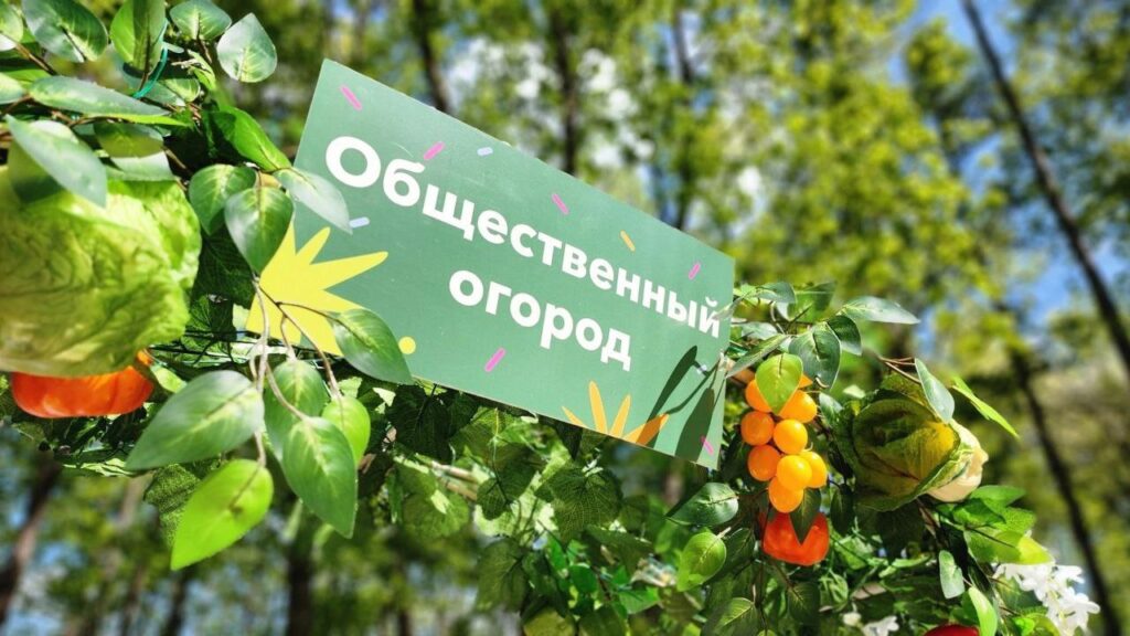 В Рузском центральном парке подготовили огород к посадке.